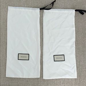 Gucci Silk Dust Bags